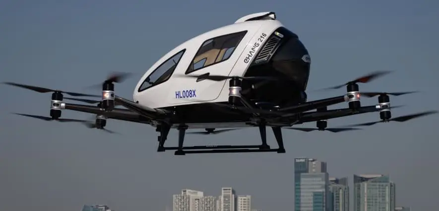 EHang اولین توسعه دهنده برقی برخاست و فرود عمودی (eVTOL) در سراسر جهان است که گواهینامه هواپیمای خود را دریافت کرده است و اعتبار چینی را برای EH216-S خودمختار خود تضمین کرده است.