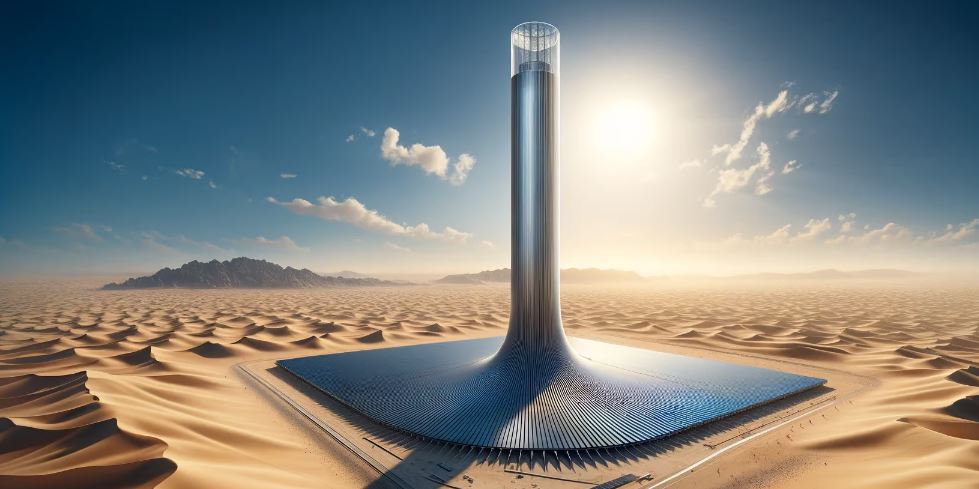 برج جدید انرژی خورشیدی