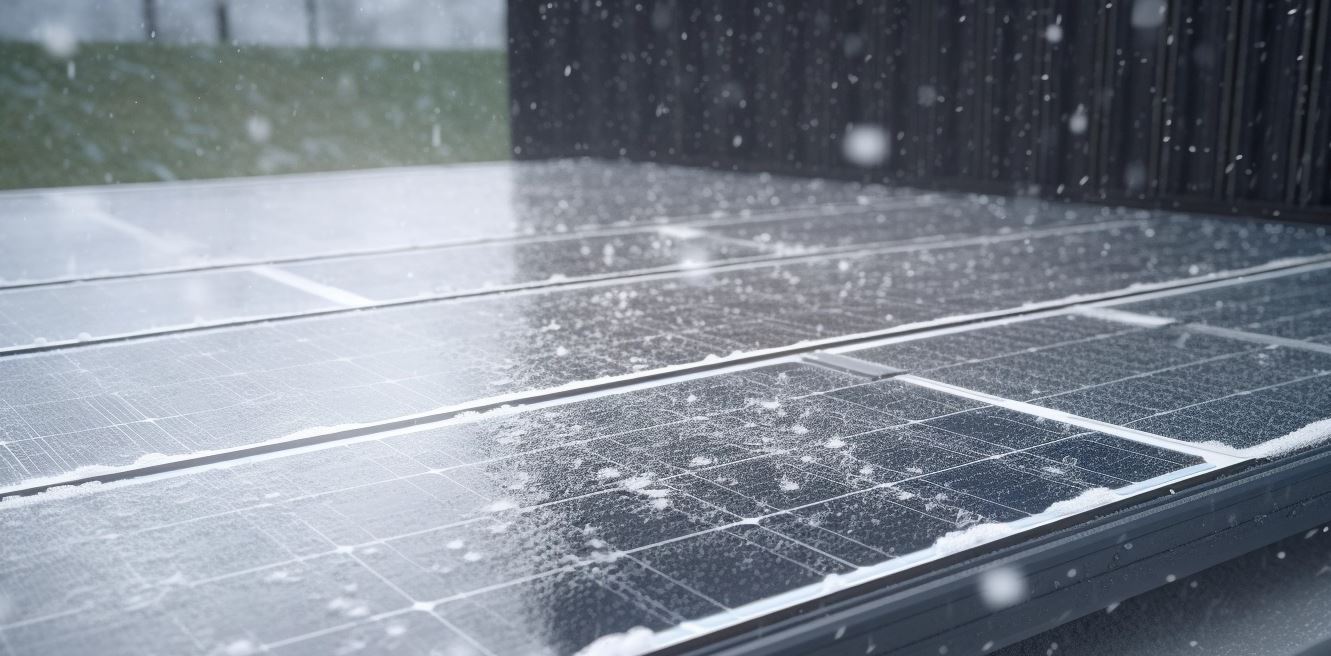 پنل های خورشیدی و تولید برق از باران